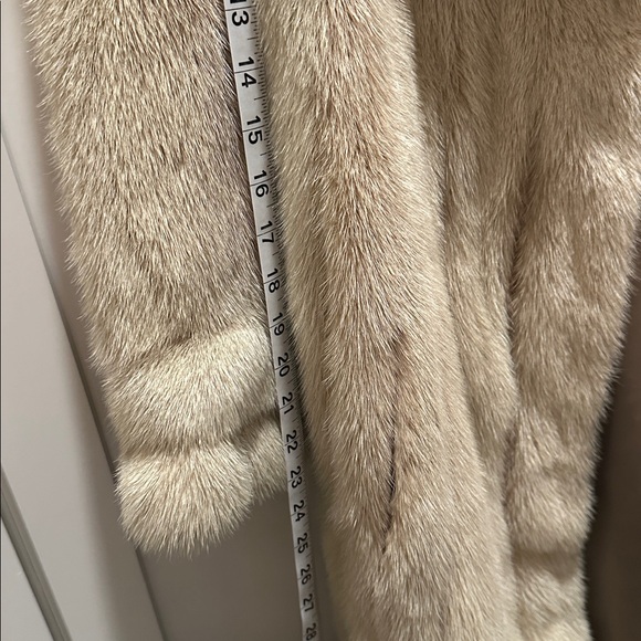 VINTAGE MINK FUR JACKET. BLONDE MINK. PHIL M STUPP VINTAGE COAT - Picture 8 of 9